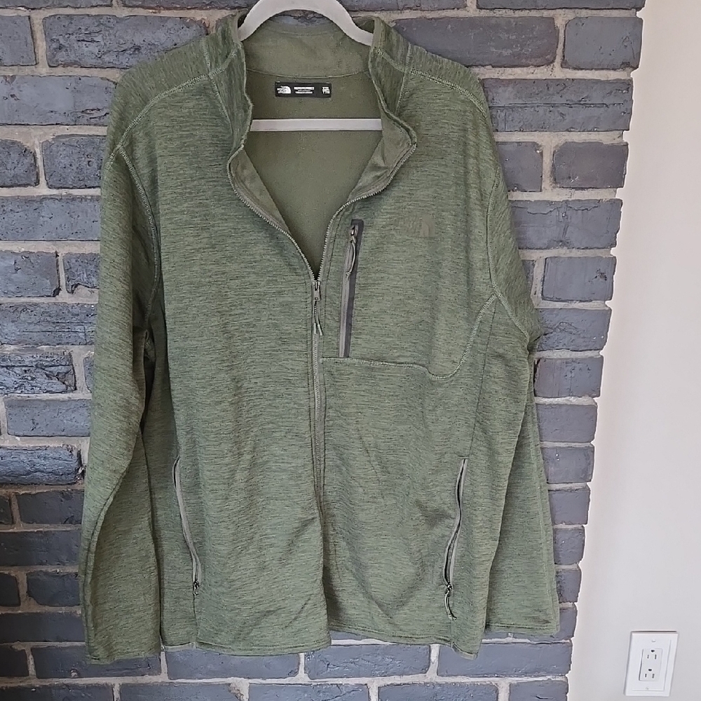 The North Face Green Quarter-Zip Jacket